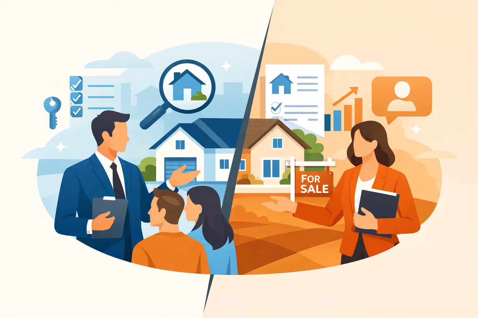 Buyer Agent Versus Listing Agent: Key Differences
