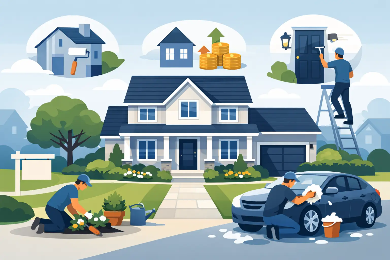 10 Best Curb Appeal Improvements Before You Sell